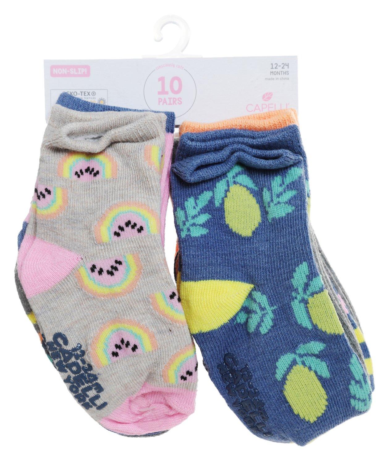 Baby Girls 10 Pk Socks