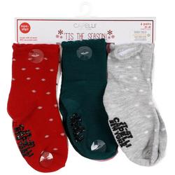 Toddler 6 Pk Christmas Tis the Season Socks - Multi