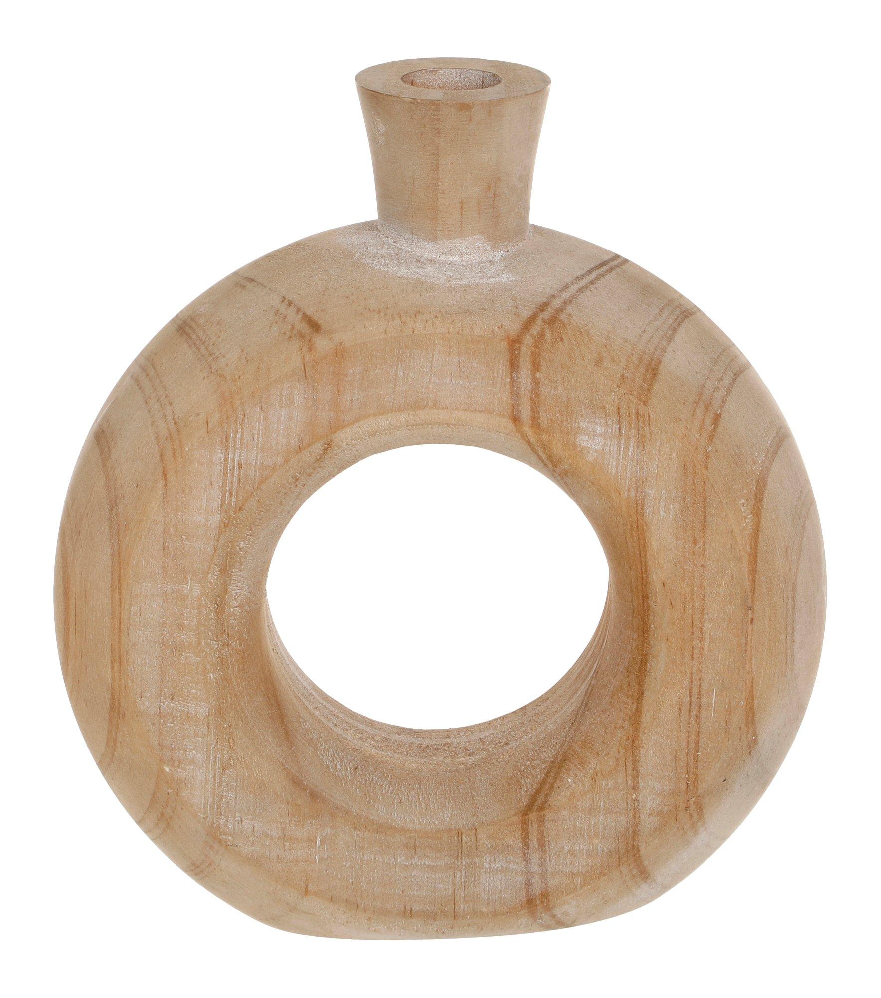 9 in. Wooden Home Accent