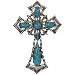 10x15 Studded Resin Cross Home Accent