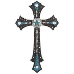 13x20 Studded Cross Home Accent