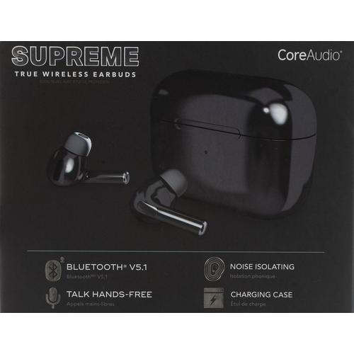 Supreme true best sale wireless earbuds coreaudio