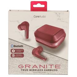 Granite True Wireless Earbuds - Burgundy