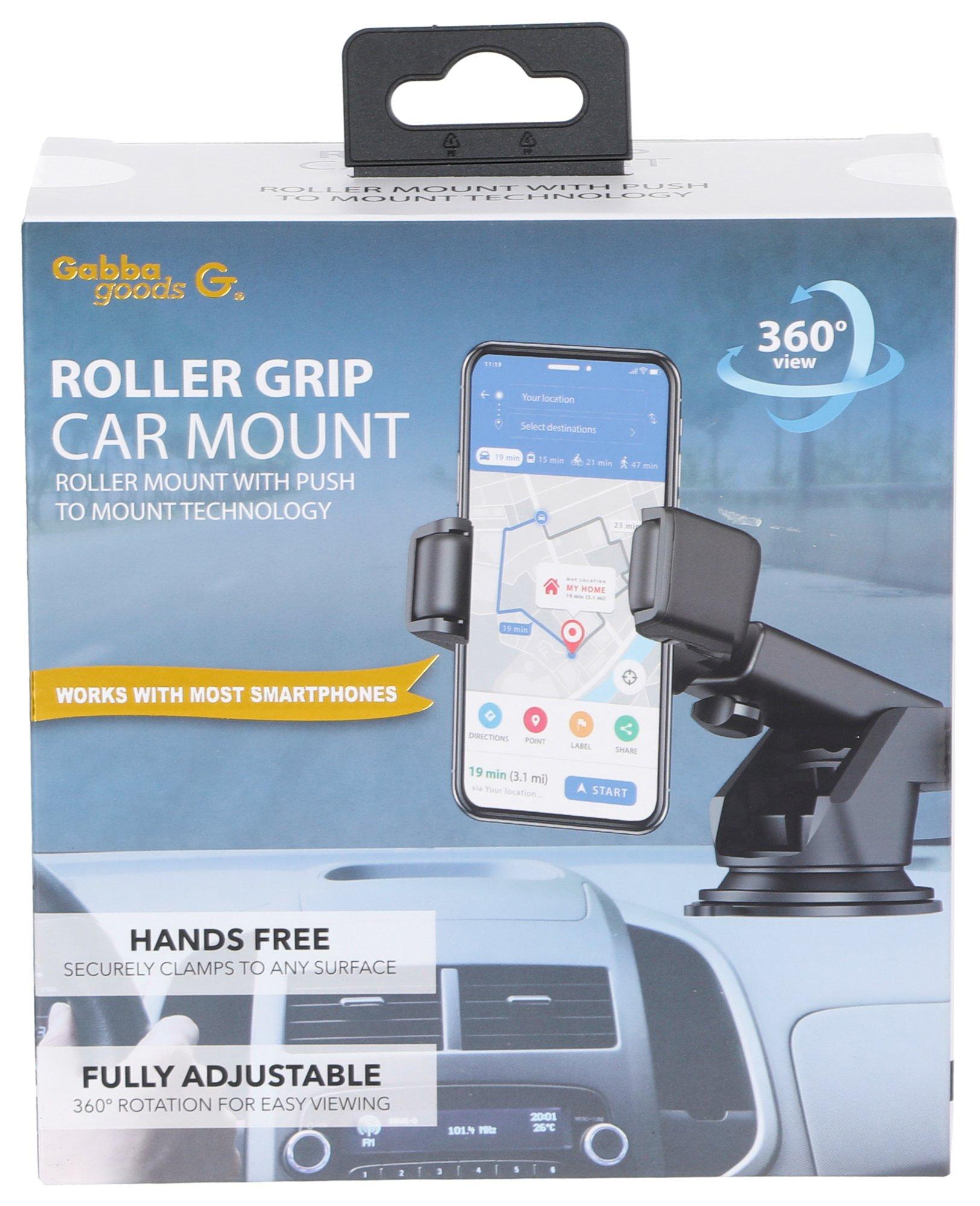 Roller Grip Car Phone Mount