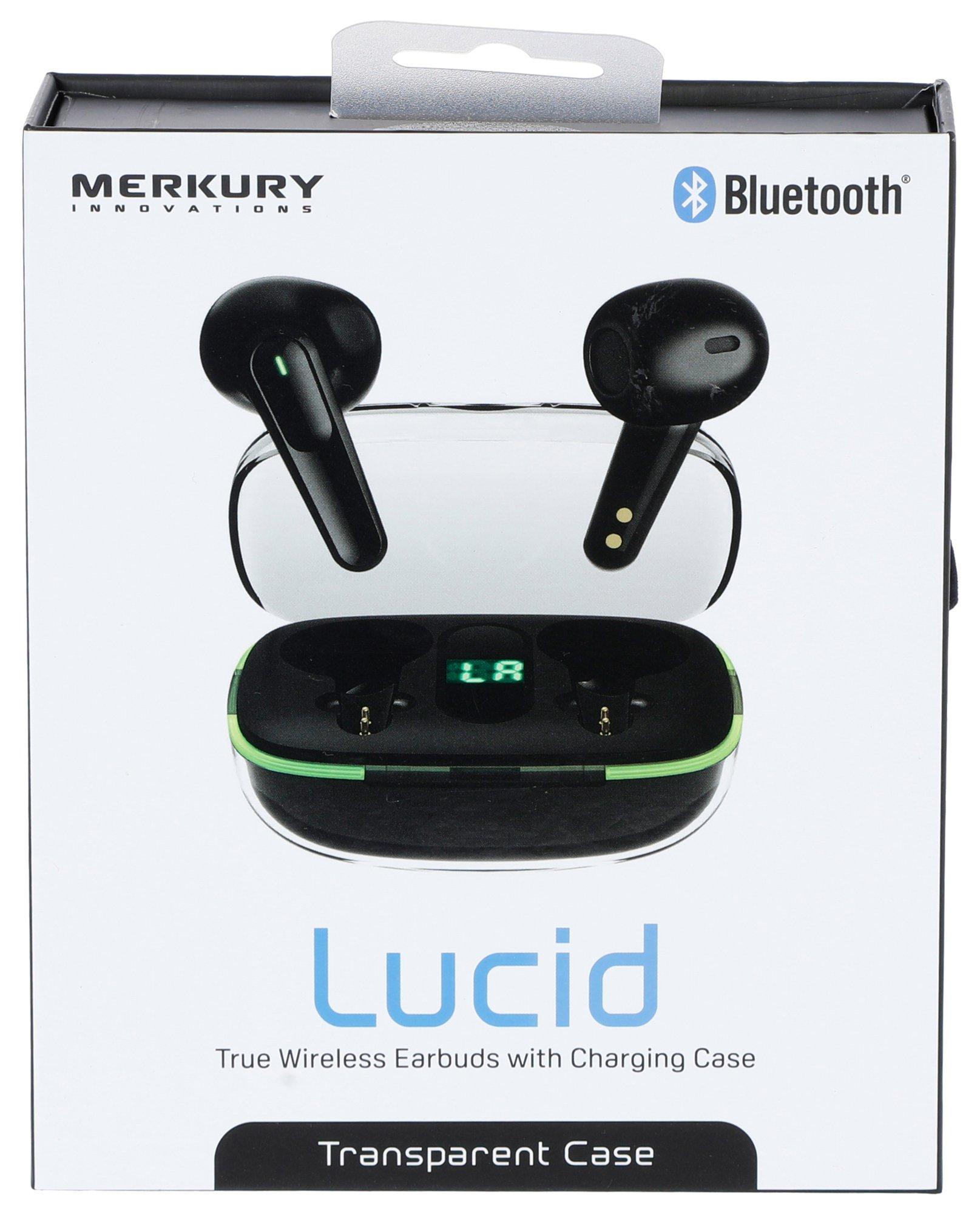Lucid True Wireless Bluetooth Earbuds & Charging Case