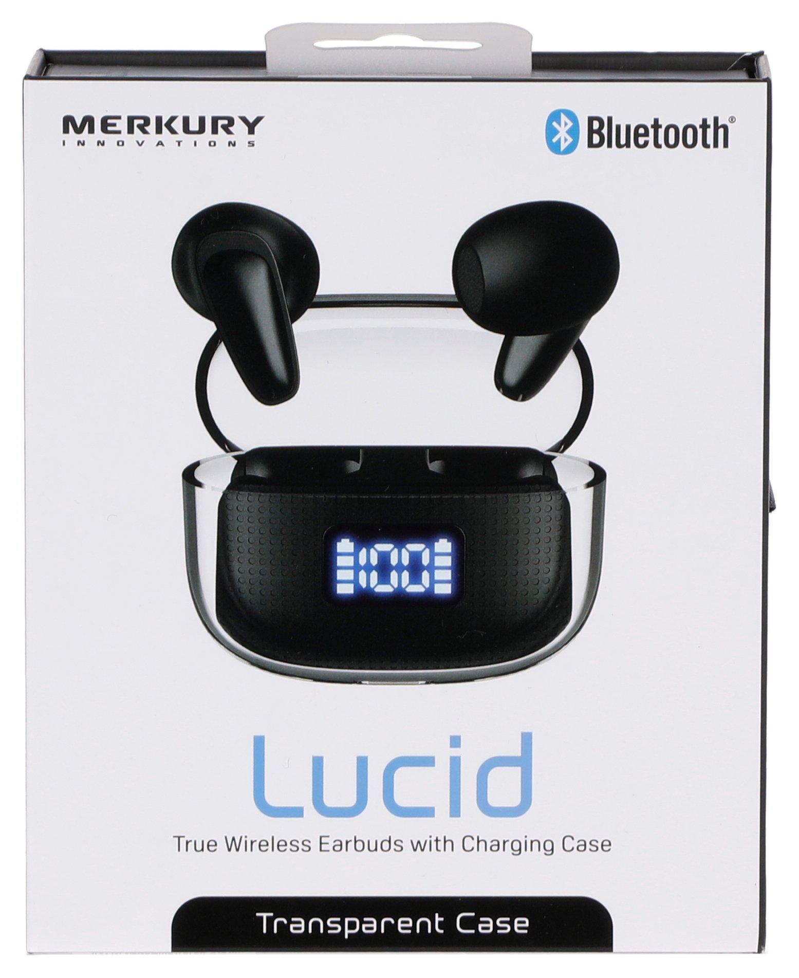 True Wireless Bluetooth Earbuds with Charging Case