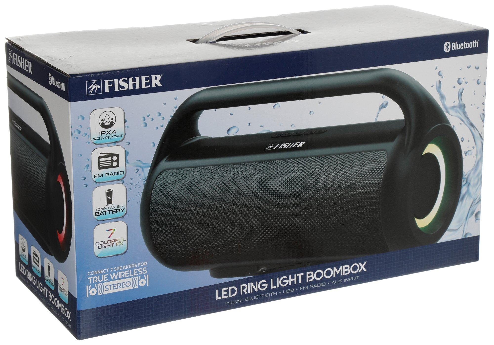 Fisher store bluetooth speaker