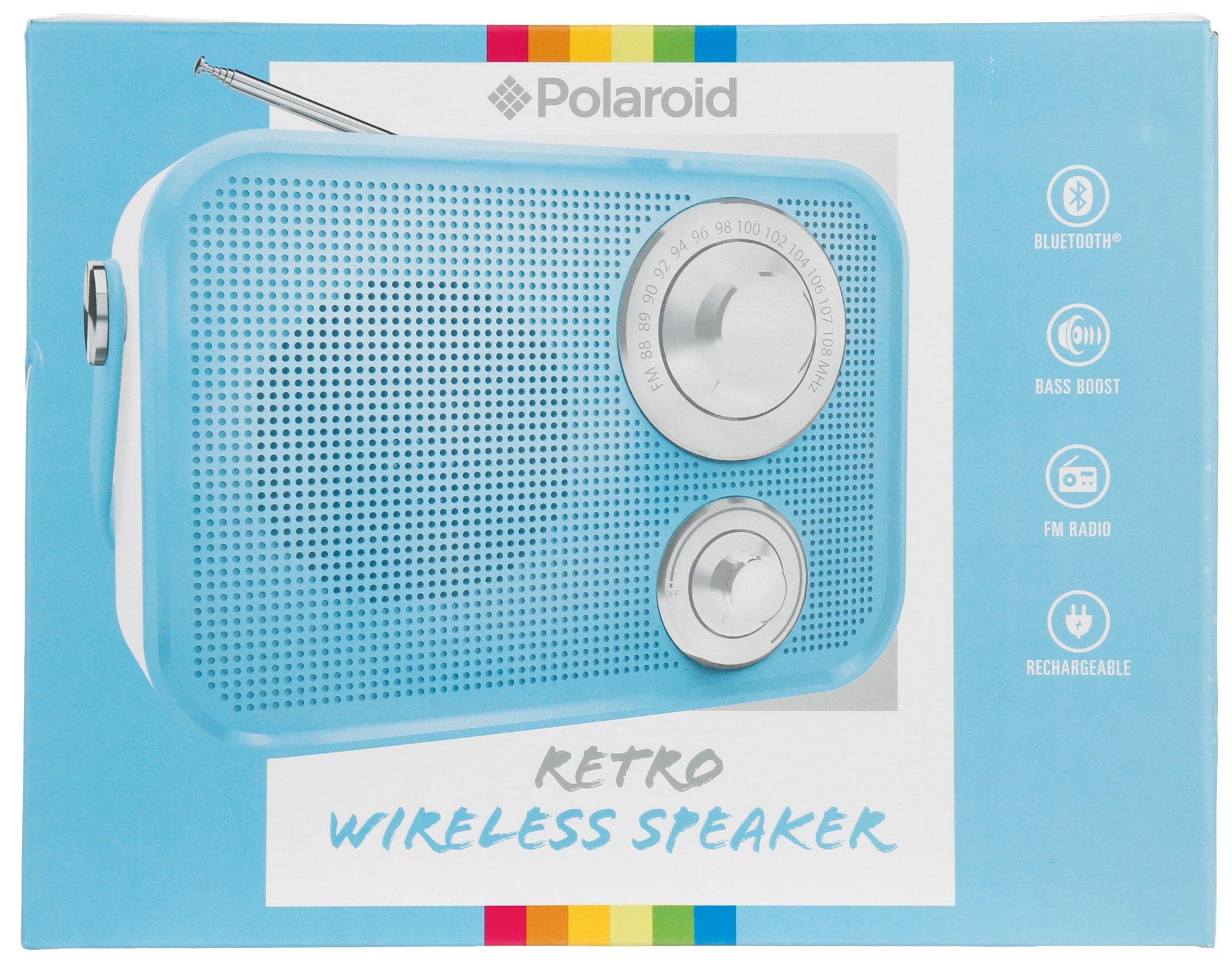 polaroid retro wireless speaker