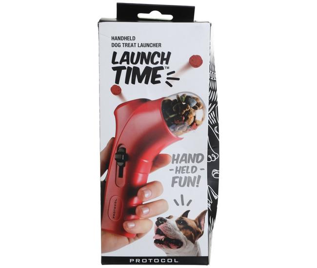 Protocol Dog Treat Launcher Launch Time Handheld Dog Treat