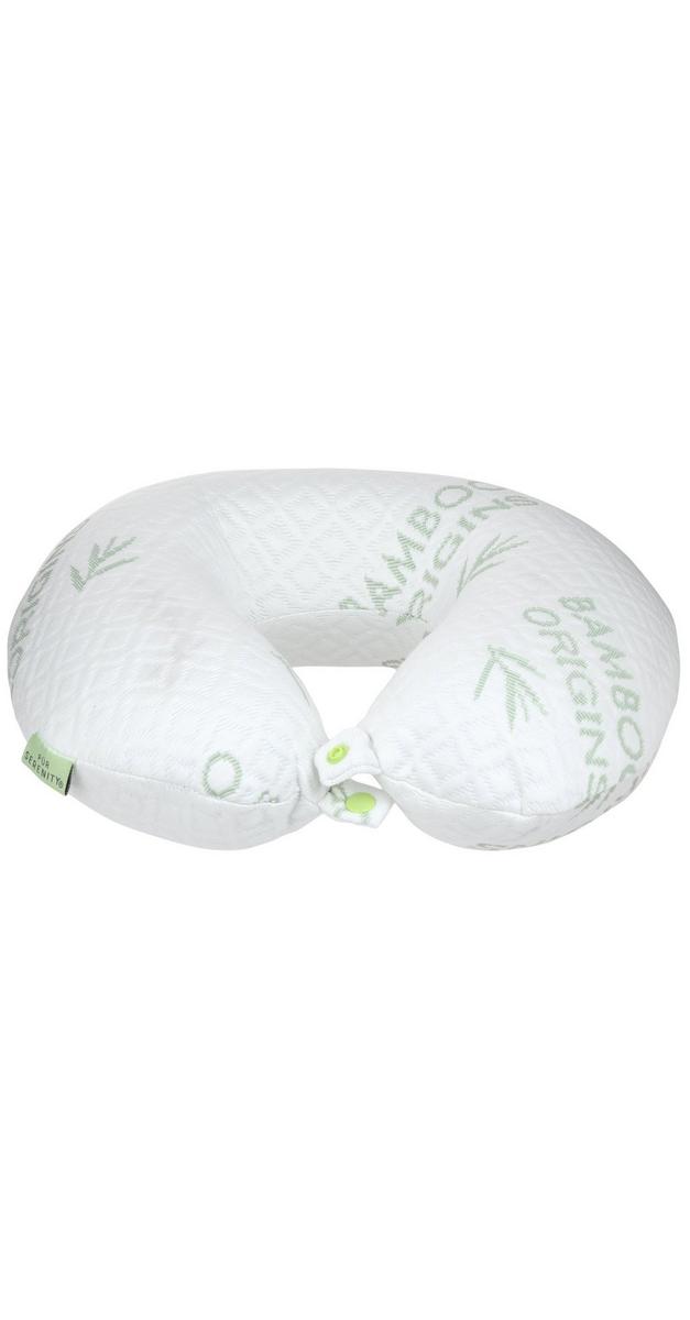 Memory Foam Bamboo Infused Pillow White bealls