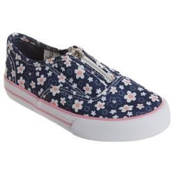 Toddler Girls Floral Sneakers