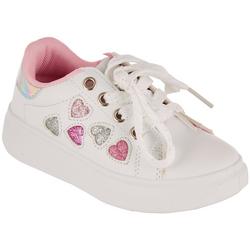 Toddler Girls Heart Sneakers