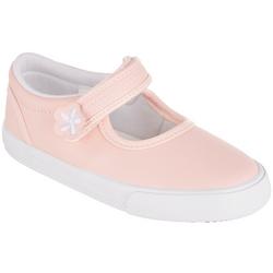 Toddler Girls Faux Leather Casual Sneakers
