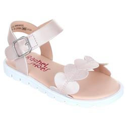 Toddler Girls Glitter Heart Sandals