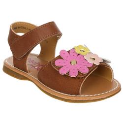 Toddler Girls 3D Floral Sandals