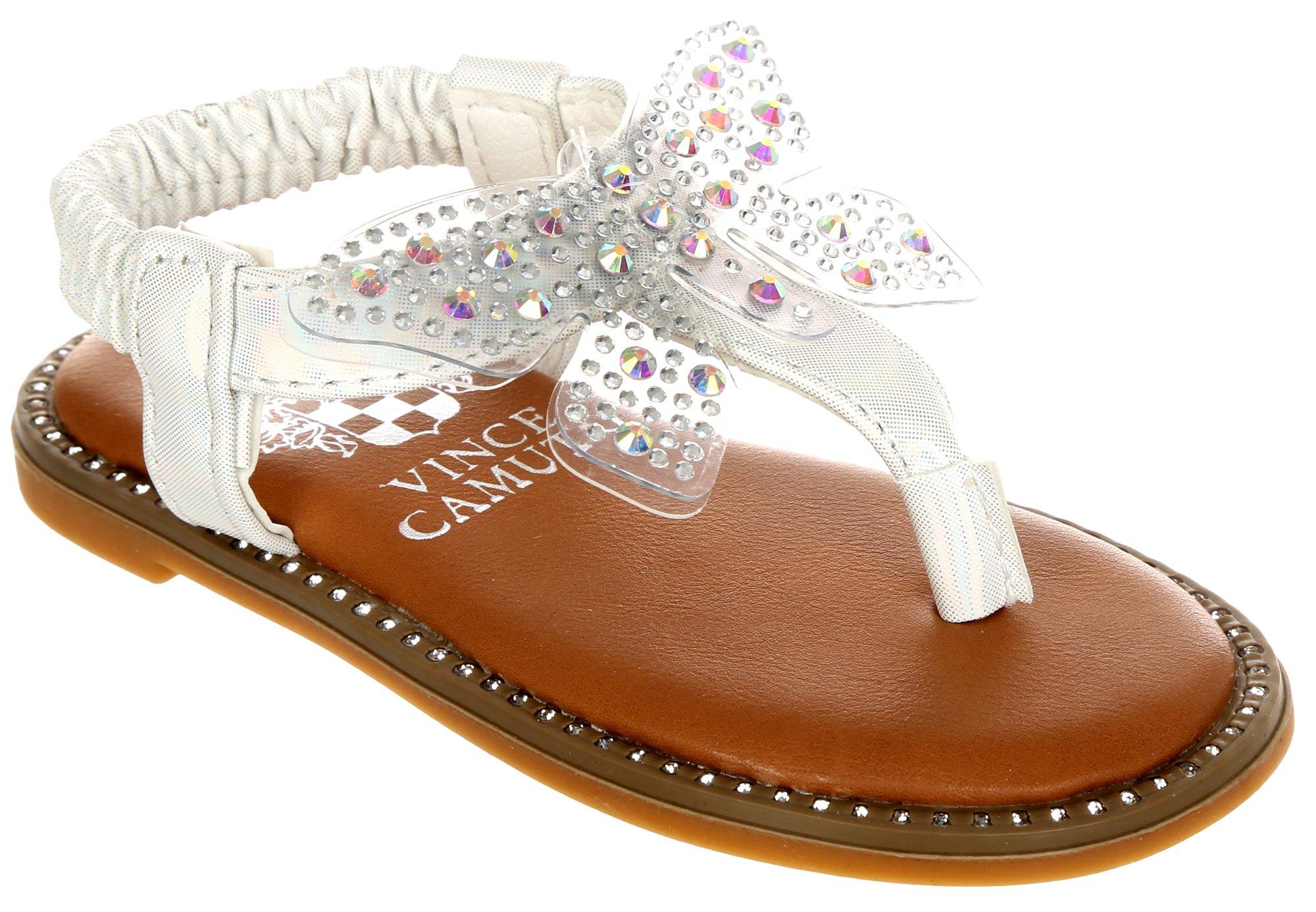 Toddler Girls Flat Butterfly Sandals