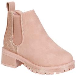 Toddler Girls Faux Leather Tutti Boots - Pink