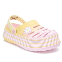Youth Girls Floral Clogs