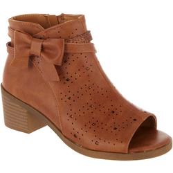 Girls Solid Ankle Booties