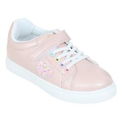Girls Faux Leather Casual Sneakers