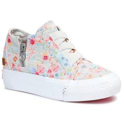 Youth Girls Floral Print Casual Sneakers