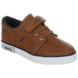 Toddler Boys Faux Leather Casual Sneakers