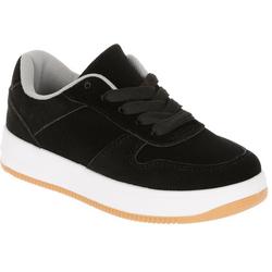 Boys Athletic Lace Up Sneakers - Black