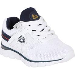 Boys Knit Athletic Sneakers - White