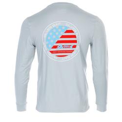 Men's Outdoor Americana Fishing Long Sleeve Shirt