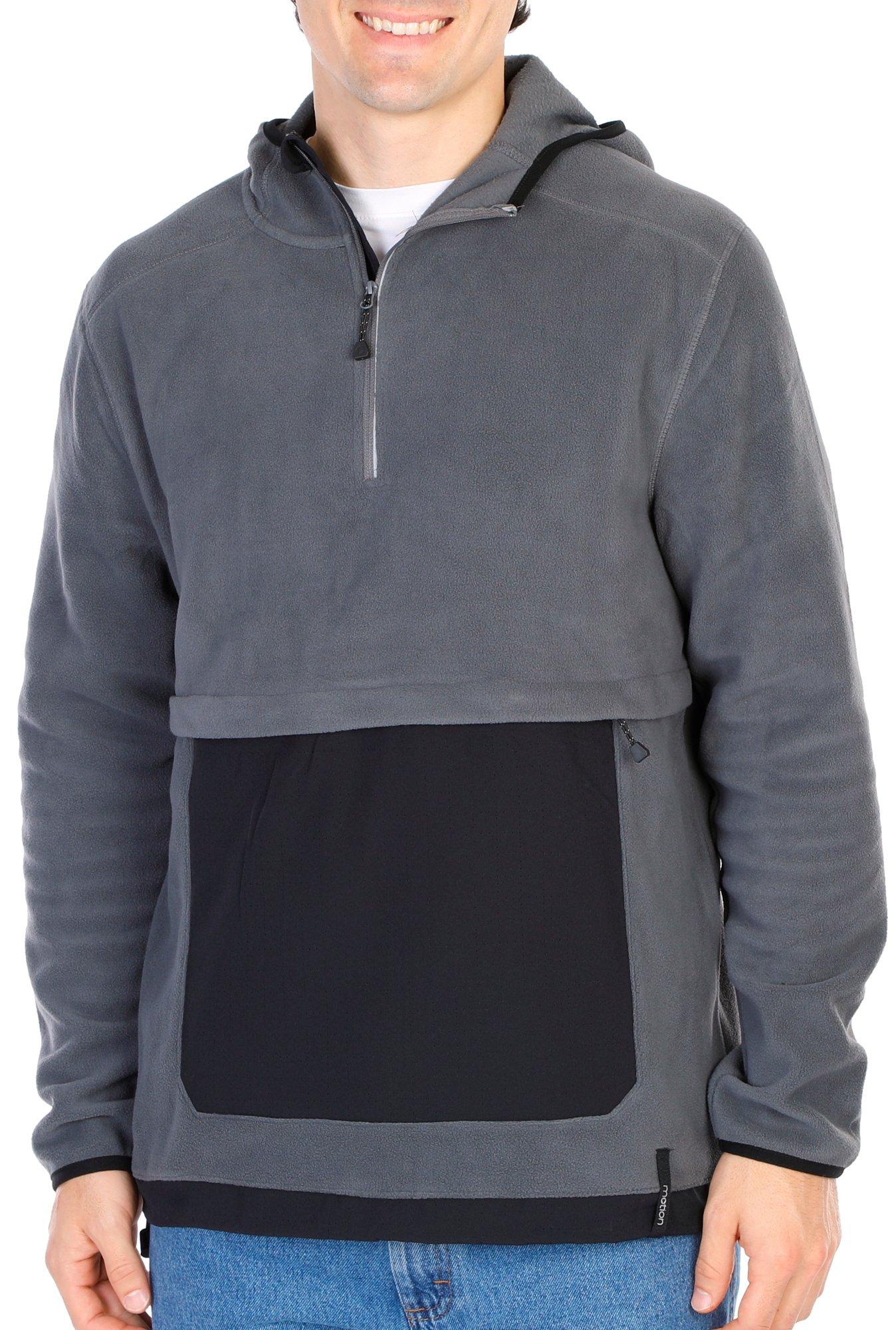 Men's Fleece Quarter Zip Hoodie