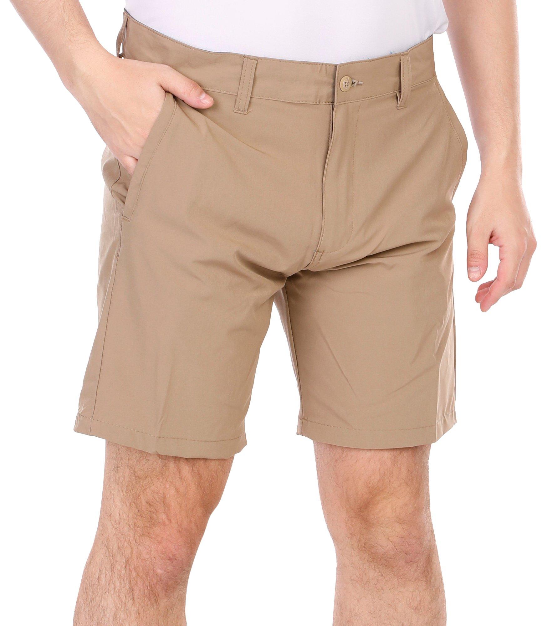 Men's Solid Golf Shorts