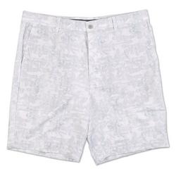 Men's Active Floral Golf Shorts - White