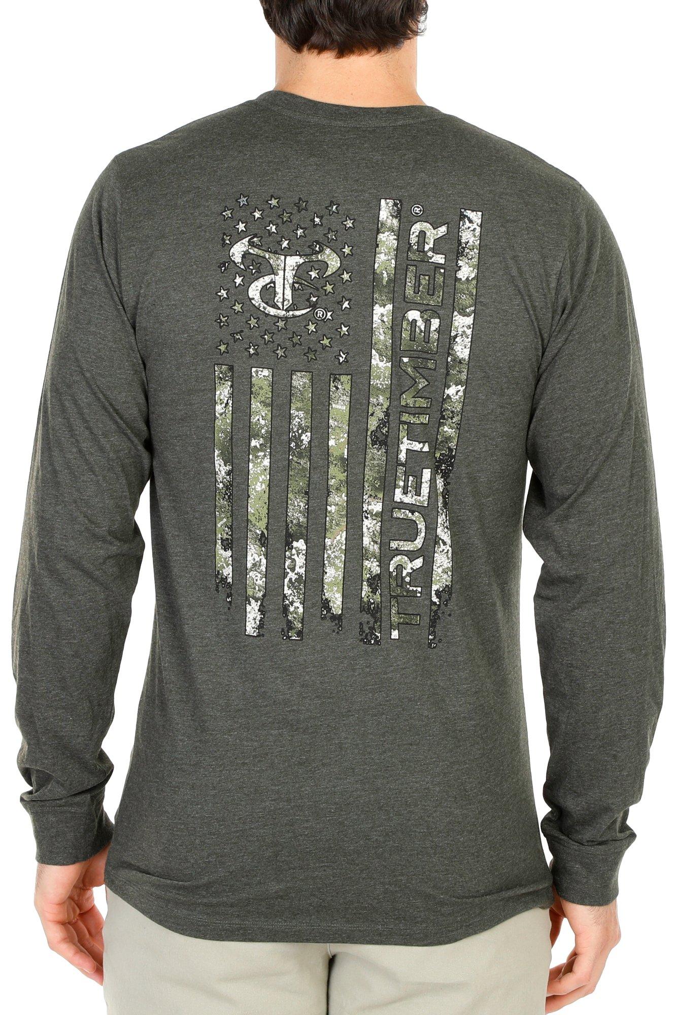 Men's Outdoor Flag Logo Tee