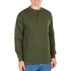 Men's Outdoor Thermal Henley Shirt