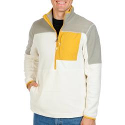Men's Fleece Quarter Zip Pullover Sweater
