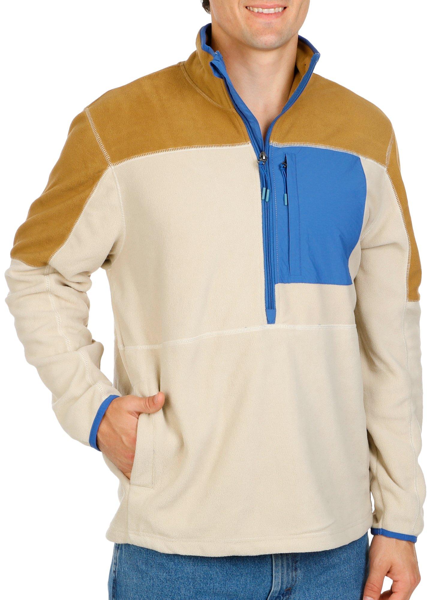 Men's Color Block Pull On Sweater