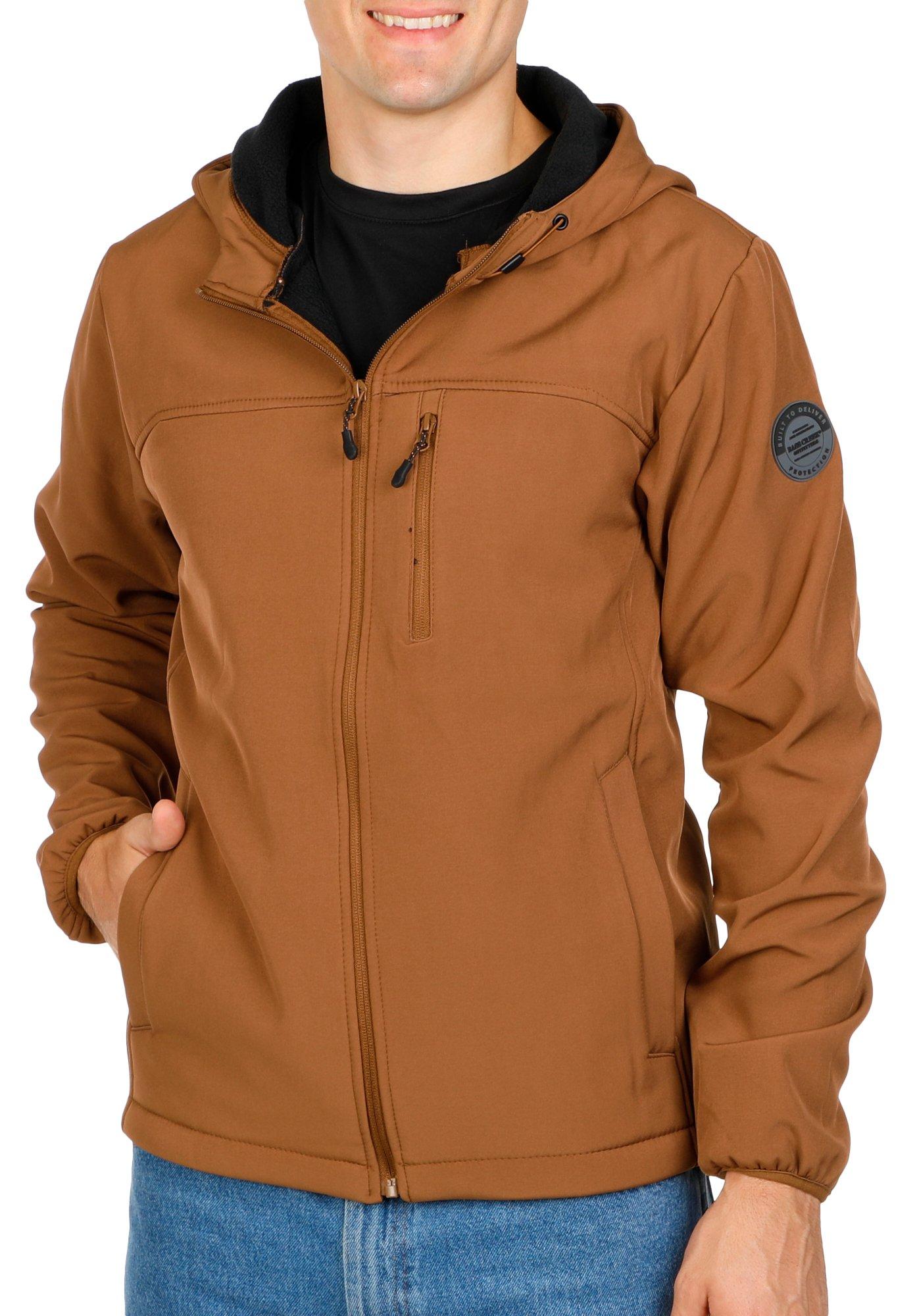 Men's Solid Soft Shell Jacket