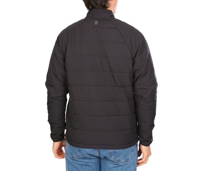 Men's Quilted Zip-Up Jacket