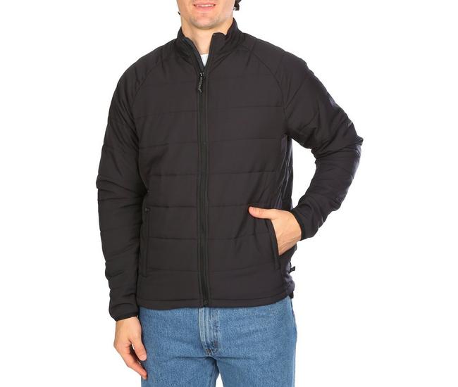 Men's Quilted Zip-Up Jacket