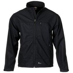 Men's Solid Workwear Jacket - Black