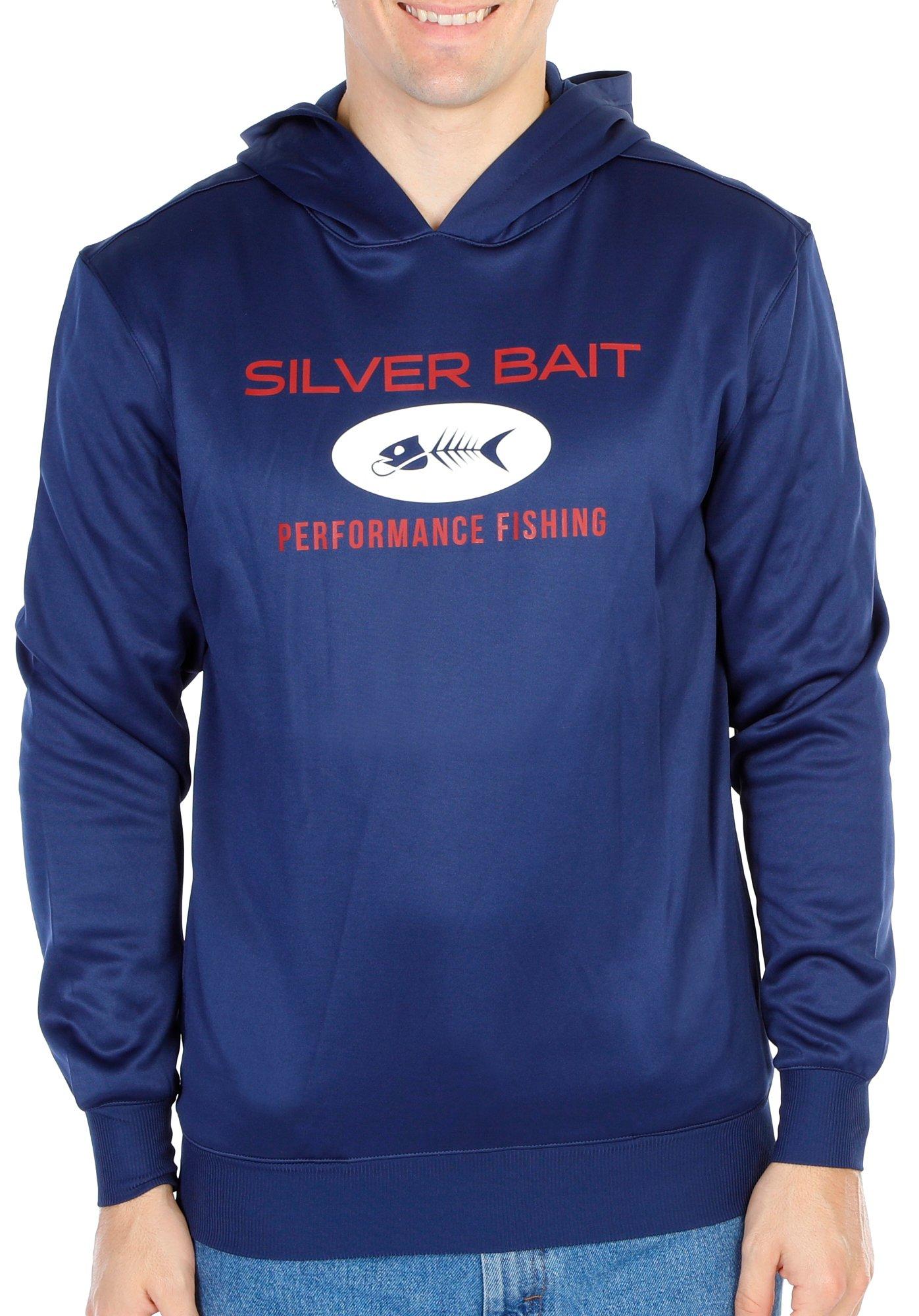 Men's Active Solid Logo Fleece Hoodie