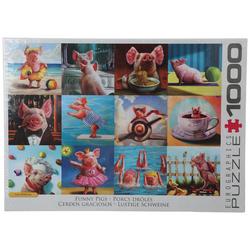 1000 Pc Funny Pigs Puzzle