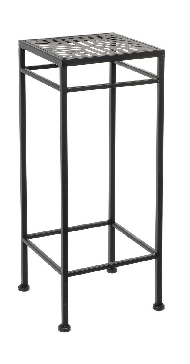19" Outdoor Metal Garden Table Black bealls