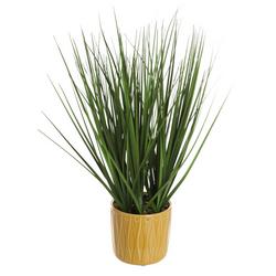 19in Onion Grass Faux Plant