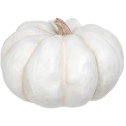 21 Harvest Pumpkin Home Accent - White