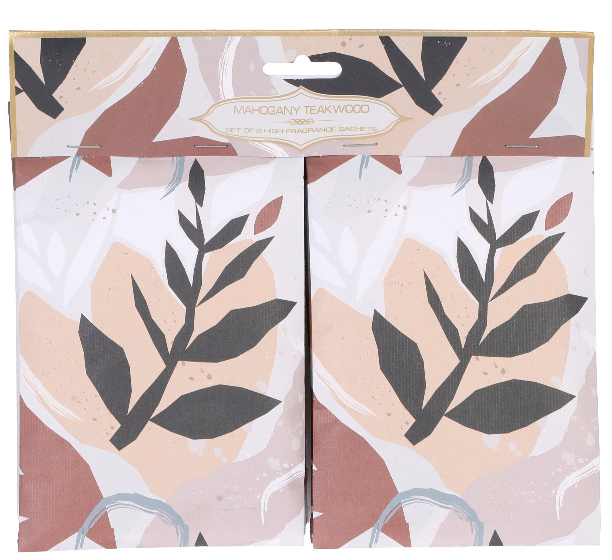 8 Pk Mahogany Teakwood Fragrance Sachets