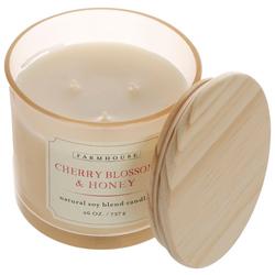 26 oz. Cherry Blossom & Honey Candle