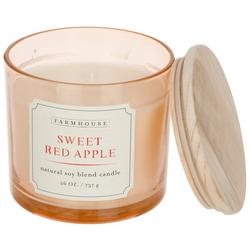 26 oz. Sweet Red Apple Candle