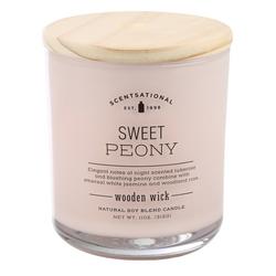 11 oz Sweet Peony Scented Candle