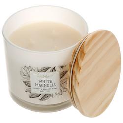 26 oz White Magnolia Scented Candle